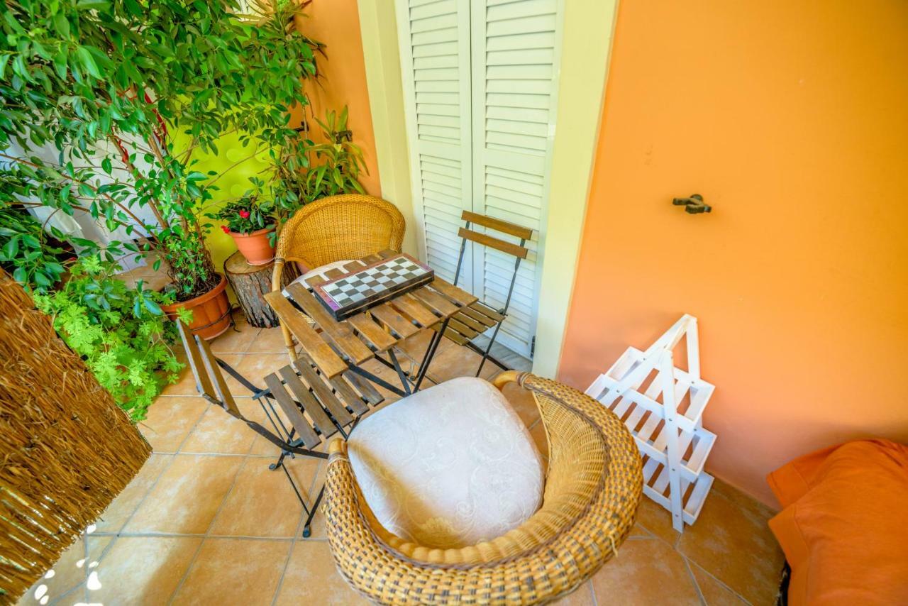Menecrates Rustic - San Matteo Apartment Agios Matthaios  Ngoại thất bức ảnh