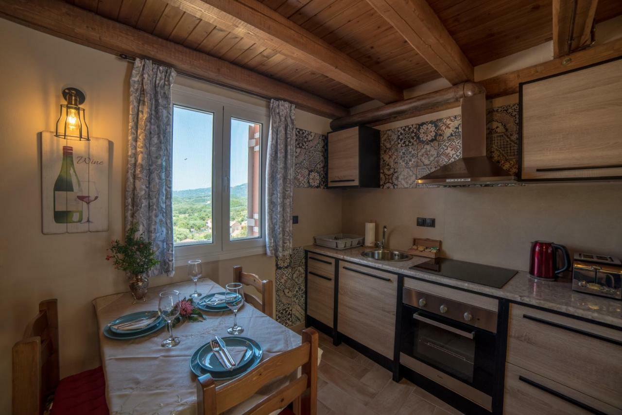 Menecrates Rustic - San Matteo Apartment Agios Matthaios  Ngoại thất bức ảnh