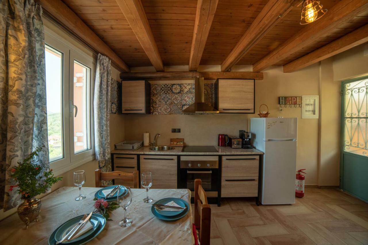 Menecrates Rustic - San Matteo Apartment Agios Matthaios  Ngoại thất bức ảnh